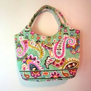 Vera Bradley Tutti Fruity small snap hand bag